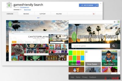 Example of gamesFriendly Search virus