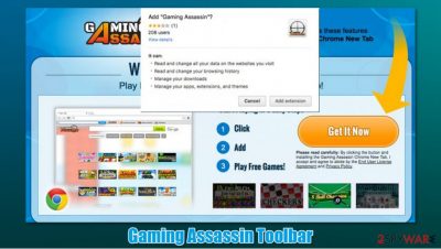 Gaming Assassin Toolbar