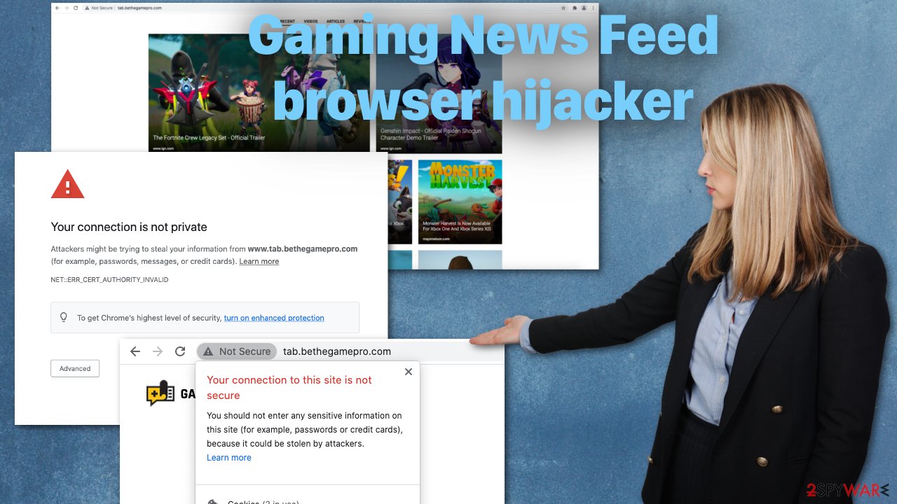 Gaming News Feed browser hijacker