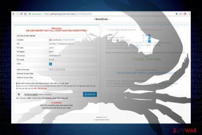 GandCrab 3 ransomware