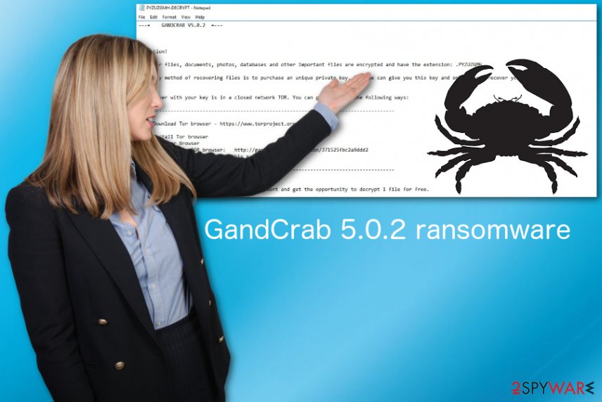 GandCrab 5.0.2 ransomware