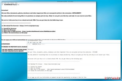 GandCrab 5.0.2 ransomware virus