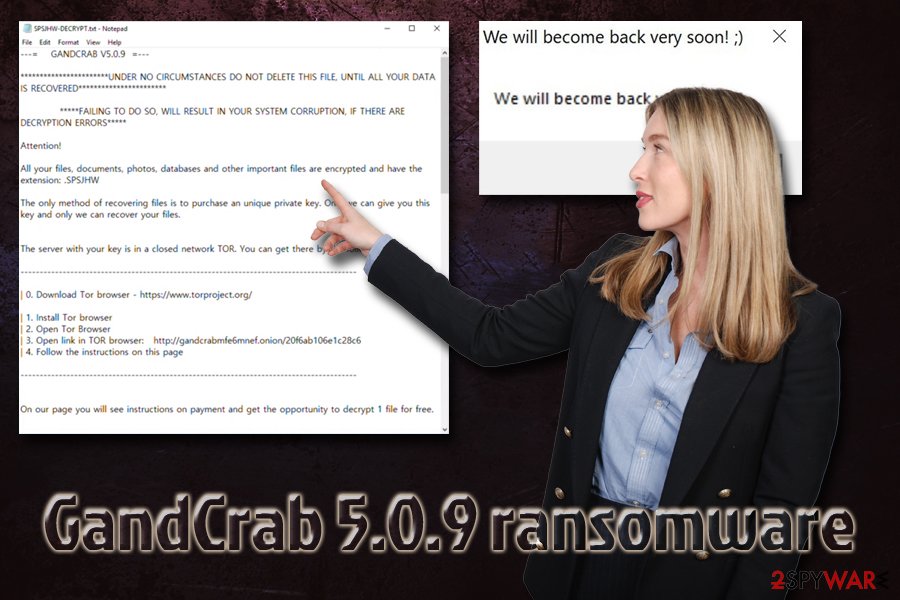 GandCrab 5.0.9 virus