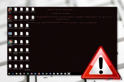 GandCrab 5.1.0 ransomware