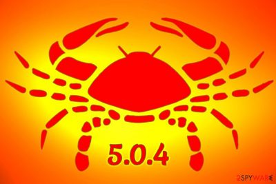 GandCrab 5.0.4 ransomware