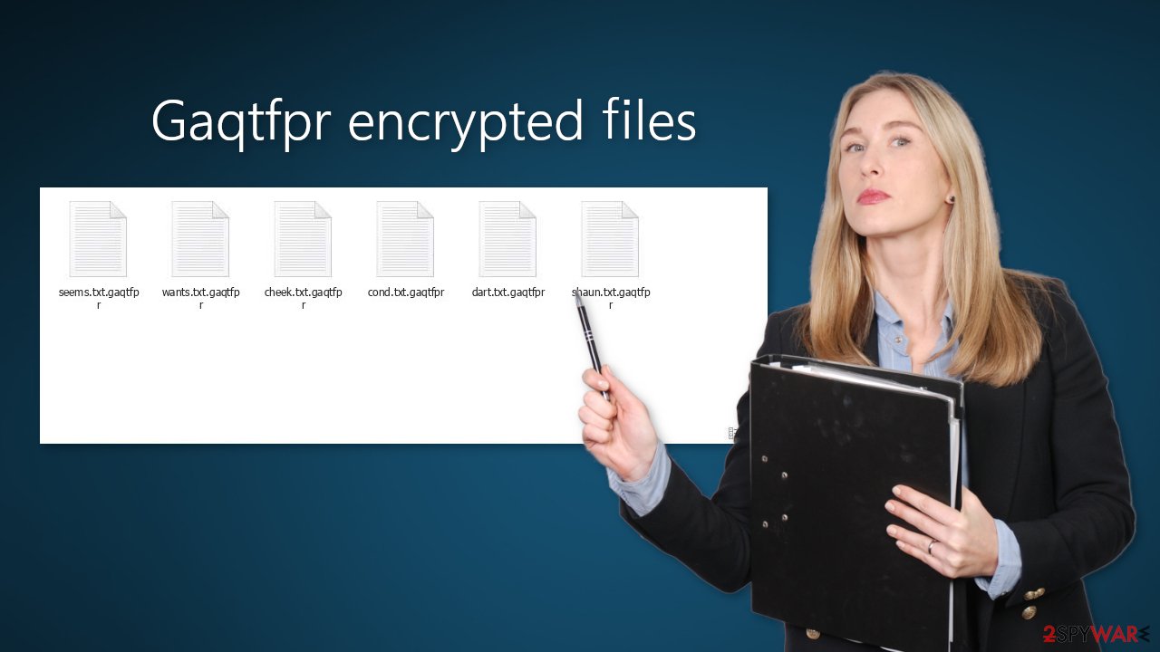 Gaqtfpr encrypted files