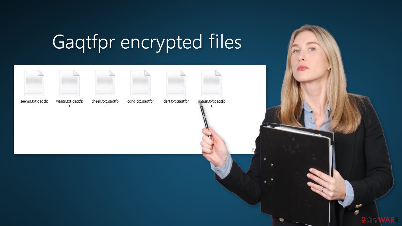 Gaqtfpr encrypted files