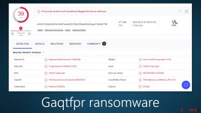 Gaqtfpr ransomware