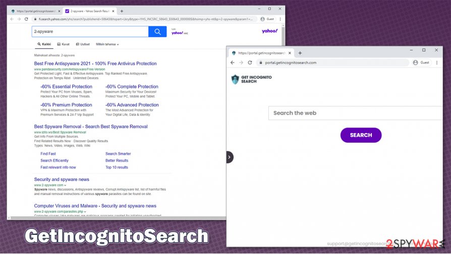 GetIncognitoSearch virus