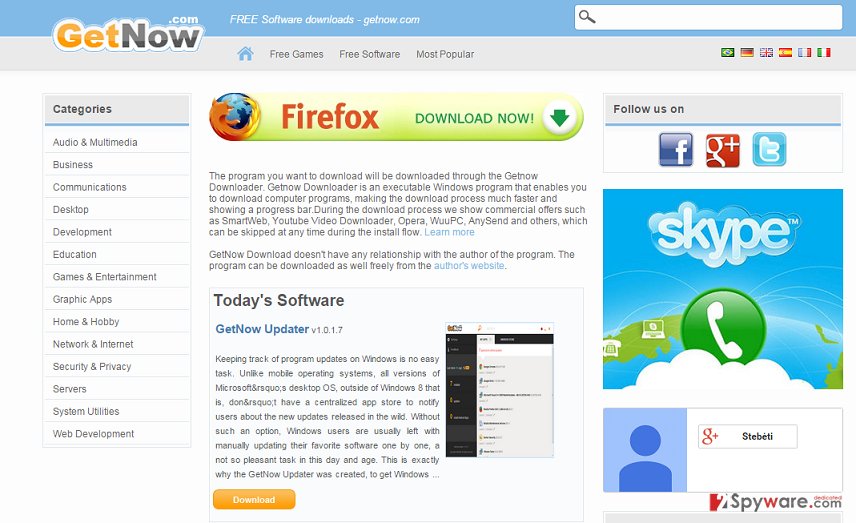 GetNow adware GetNow adware