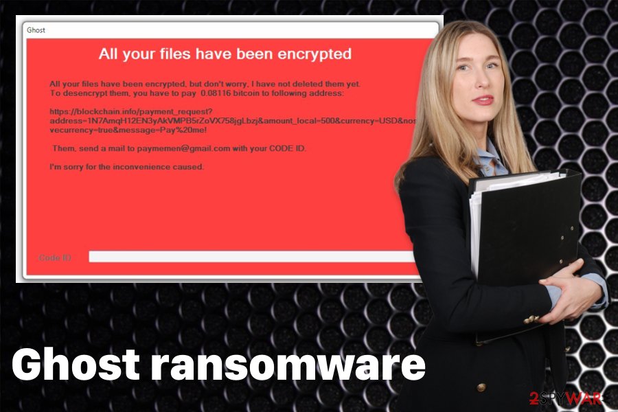 Ghost ransomware virus