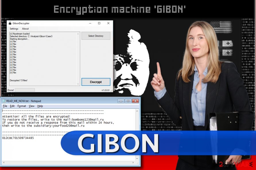 New Gibon ransomware on a rise