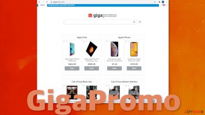 GigaPromo browser hijacker