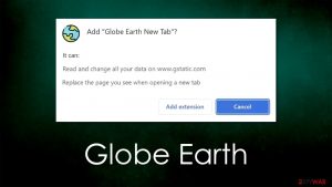 Globe Earth browser hijacker