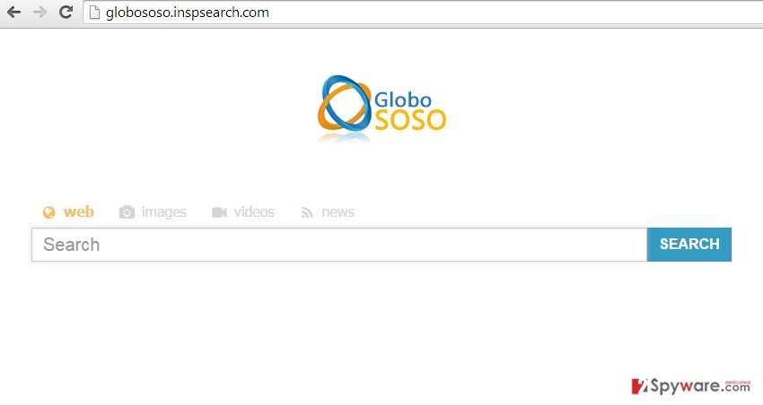 Globososo.inspsearch.com hijack snapshot Globososo.inspsearch.com hijack snapshot