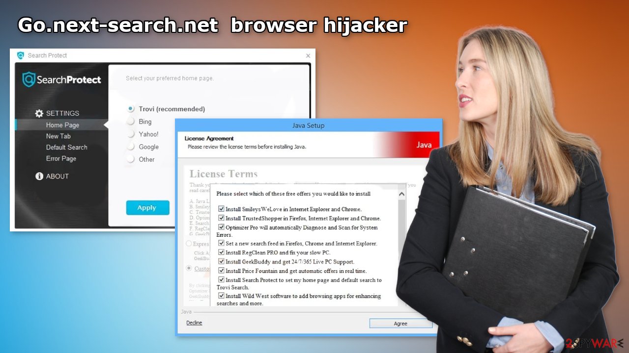 Go.next-search.net browser hijacker