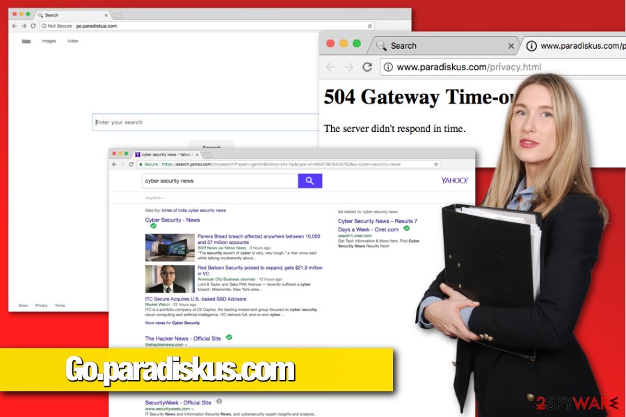 Go.paradiskus.com browser hijacker