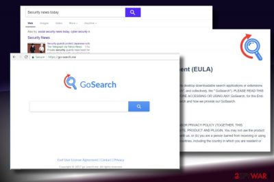 Showing Go-search.me hijack
