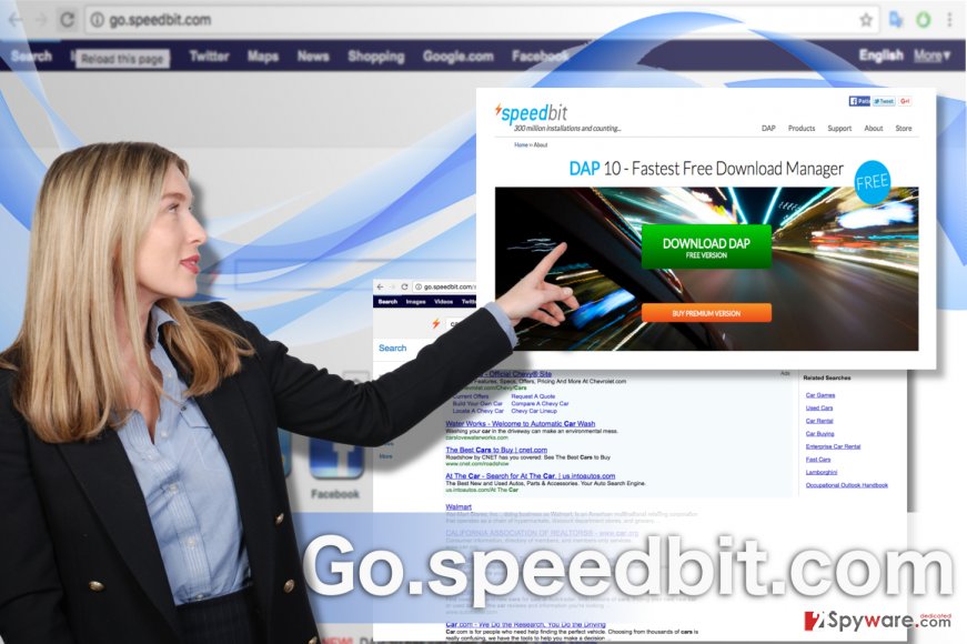 Picture illustrating Go.speedbit.com hijacker Picture illustrating Go.speedbit.com hijacker
