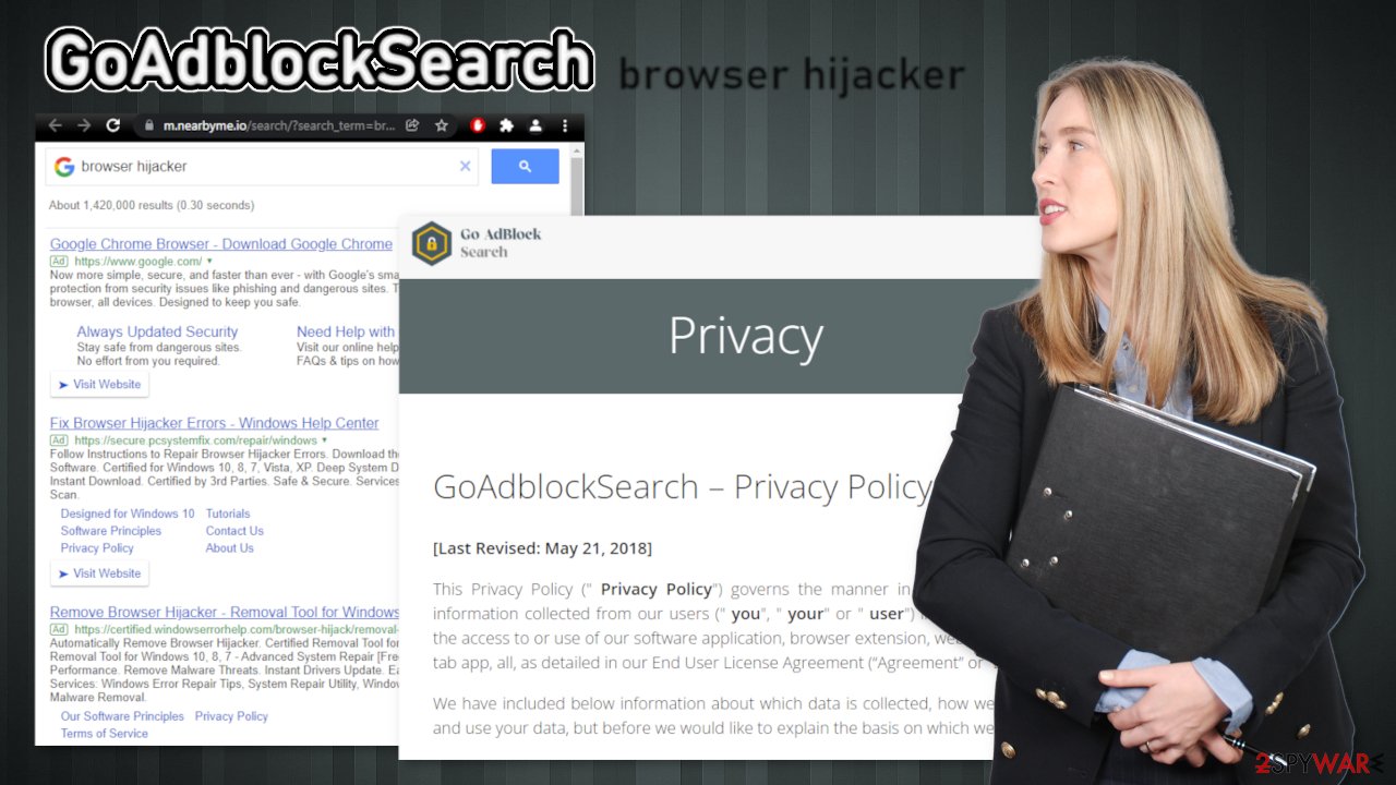 GoAdblockSearch browser hiajcker