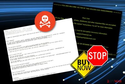 Golden Axe ransomware infection