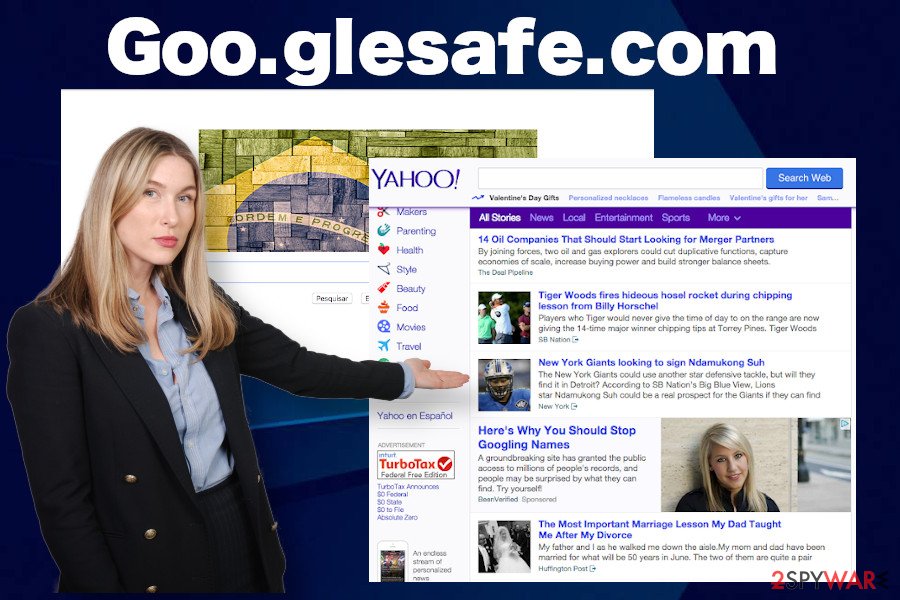 Goo.glesafe.com hijack