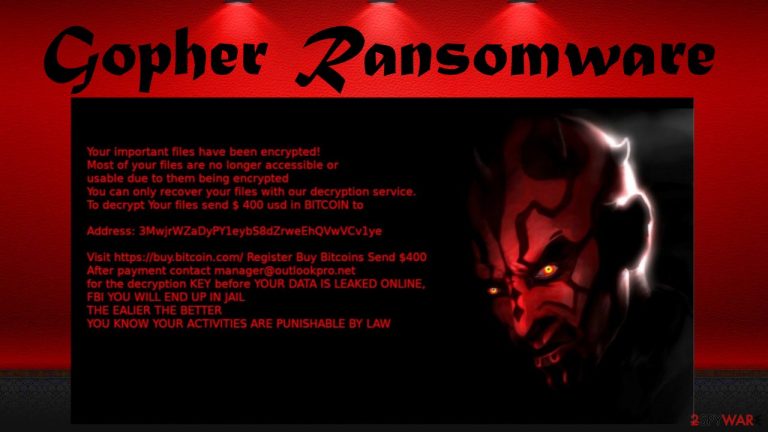Gopher ransomware