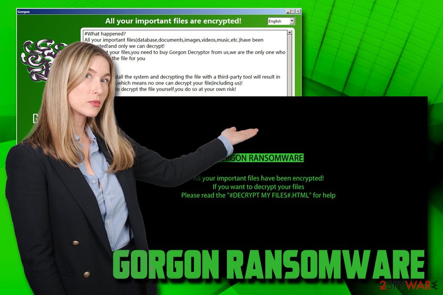 Gorgon ransomware virus