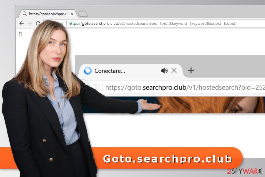 Picture of Goto.searchpro.club virus