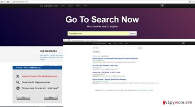 The image showing gotosearchnow.com