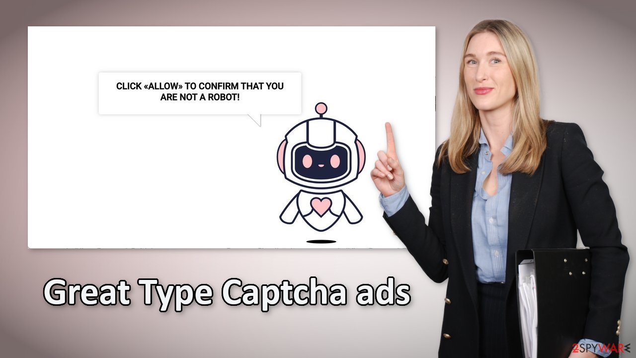 Great Type Captcha ads