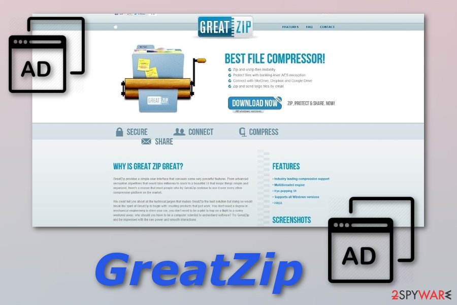 GreatZip adware