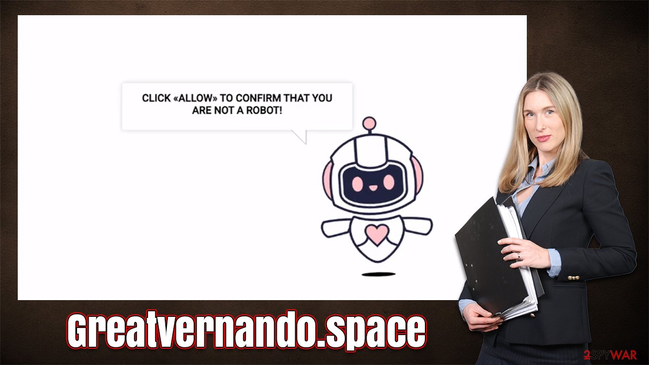 Greatvernando.space popups