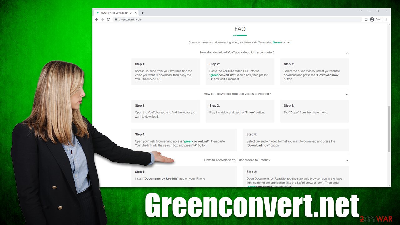 Greenconvert.net ads