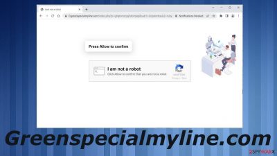 Greenspecialmyline.com ads