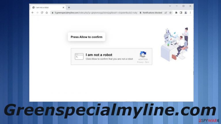 Greenspecialmyline.com ads