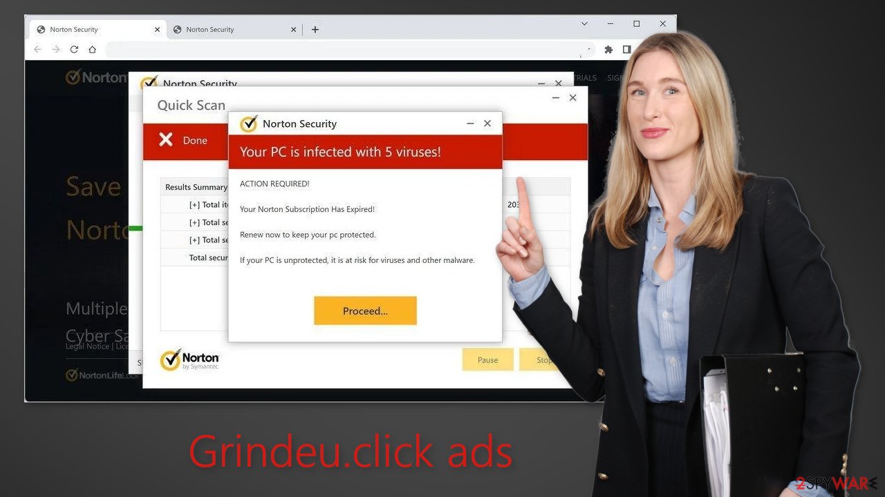 Grindeu.click ads
