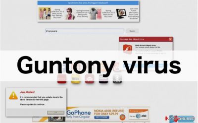 An illustration of the Guntony virus