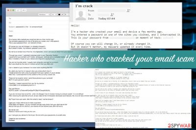 Hacker who cracked your email scam