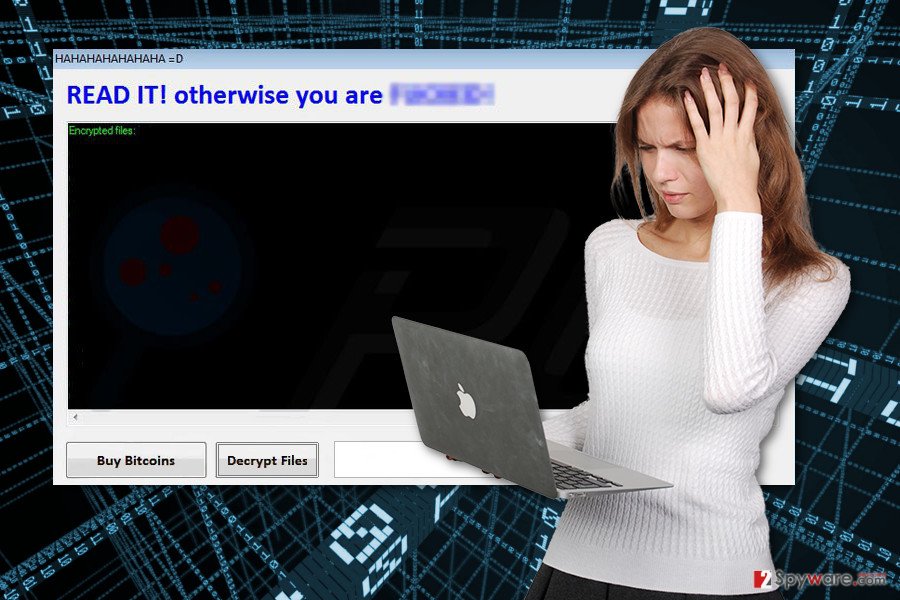 HAHAHA ransomware virus HAHAHA ransomware virus