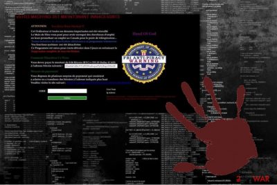 Hand of God ransomware image