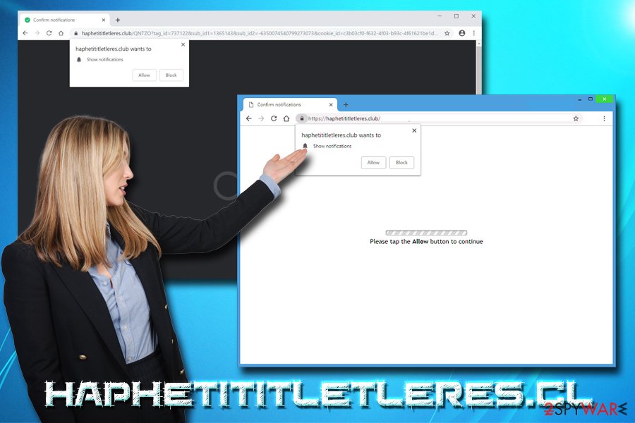 Haphetititletleres.club adware