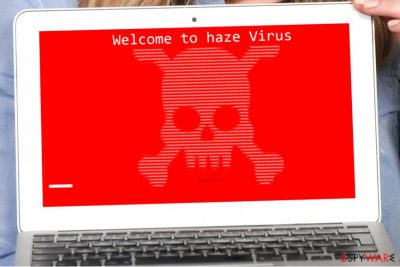 Haze ransomware virus