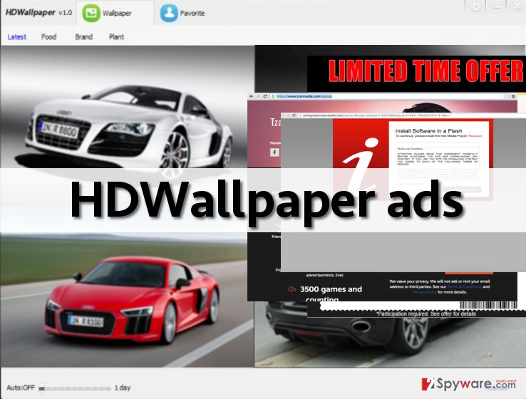 HDWallpaper hijack