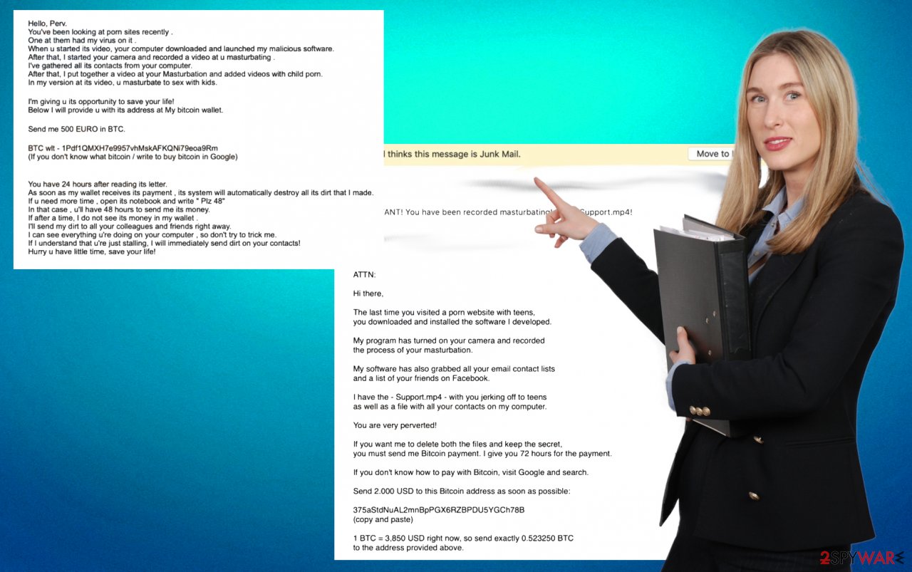 "Hello Perv" email scam
