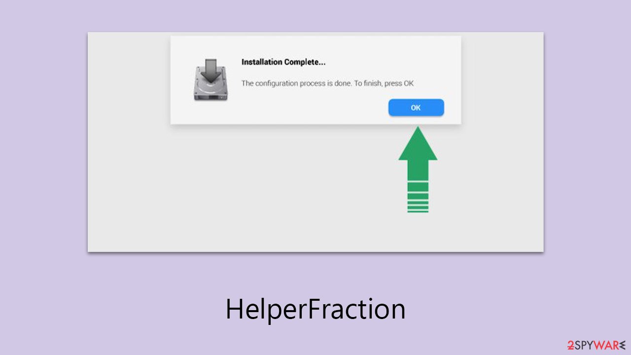 HelperFraction Mac virus