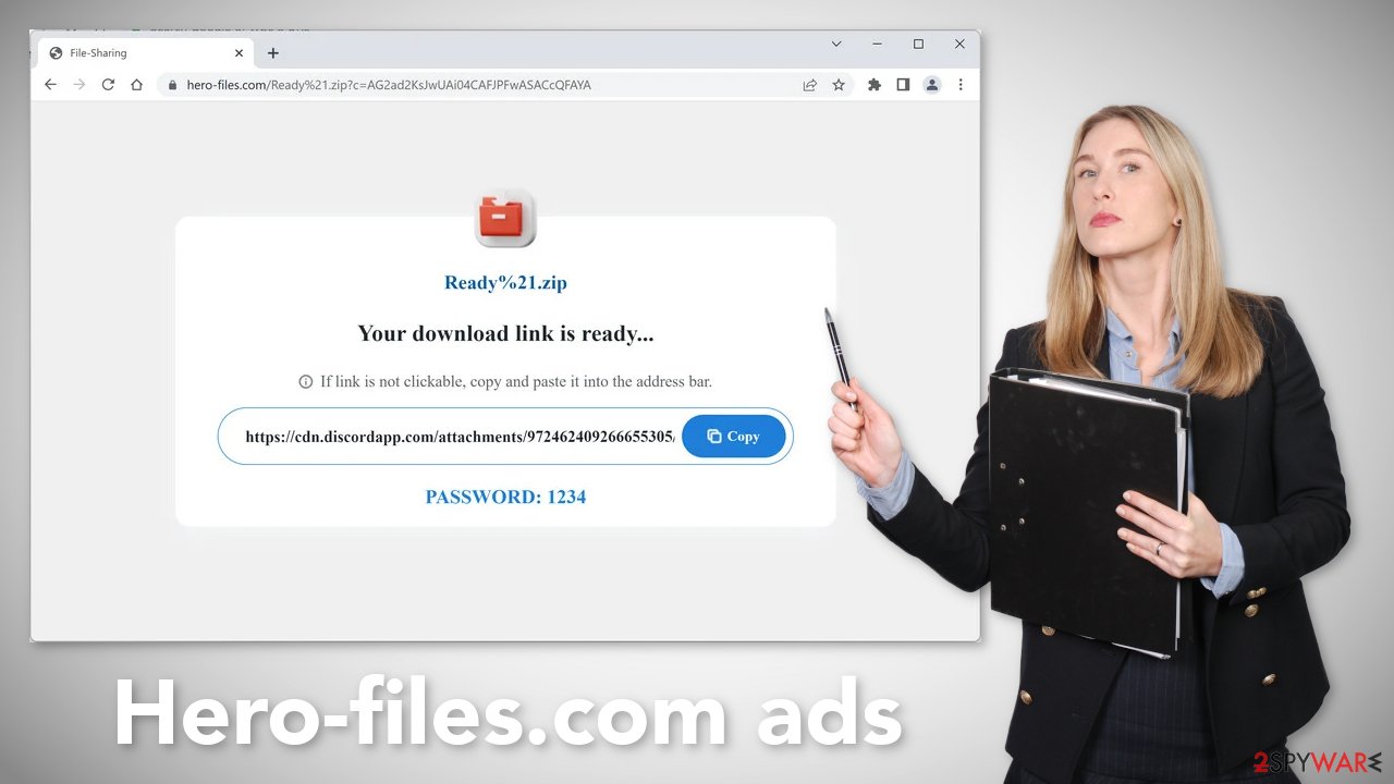 Hero-files.com ads