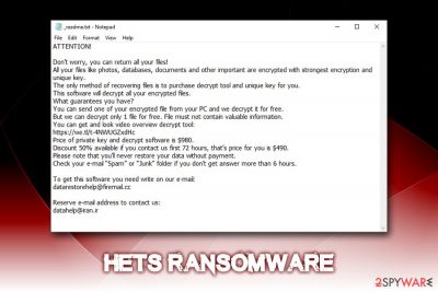 Hets ransomware