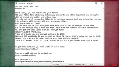 Hhew ransomware