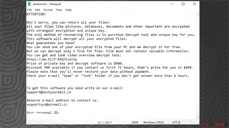 Hhye ransomware